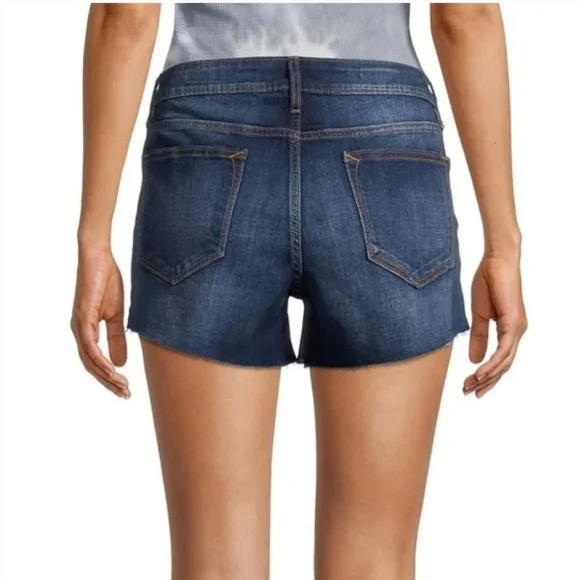 Vigoss Marley Mid Rise Denim Jean Waist Short Size 29 - Picture 2 of 7